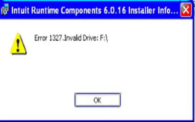 QuickBooks Error 1327