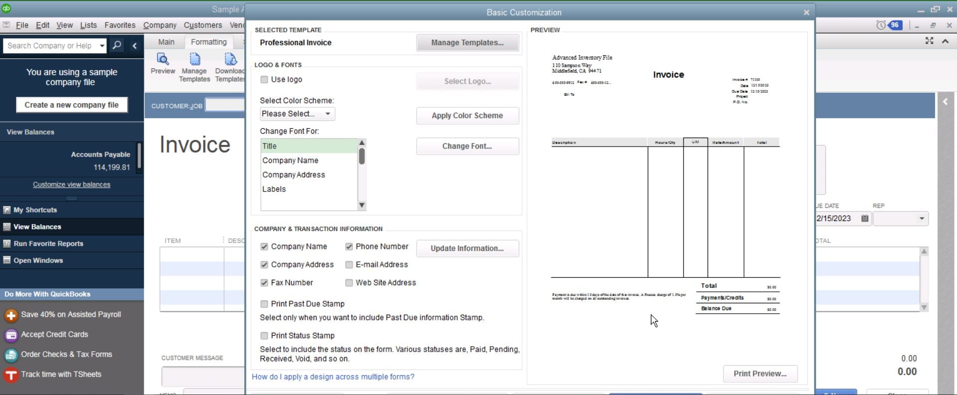 QuickBooks Enterprise